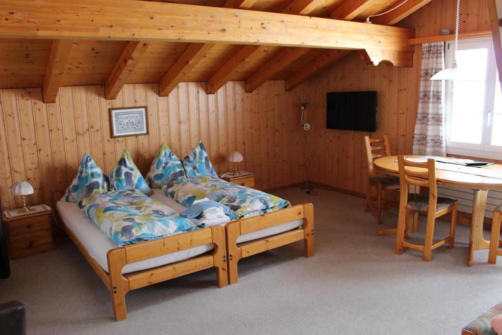 Chalet Spinne Grindelwald Pokoj fotografie